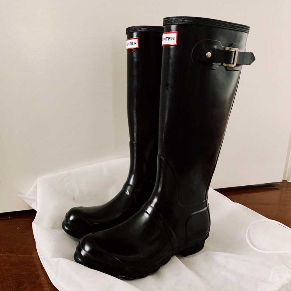 Hunter Rainboots (Black)